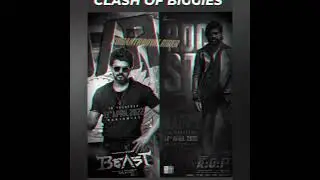 KGF 2 VS BEAST RELEASE DATE BIGGEST CLASH #shorts