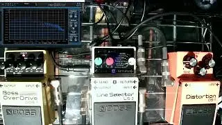 BOSS DS-1 DISTORTION VS ODB-3 BASS OVERDRIVE WITH BASS
