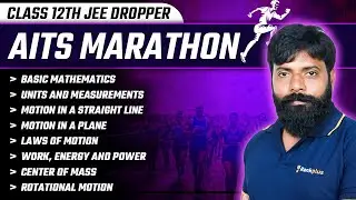Complete Class 12th Physics in One Shot - 2 | AITS Marathon🔥 | JEE 2025 | Manoj Sir | Rankplus