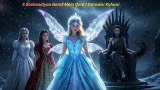 Ice Cream Fairy Aur Chudail ❄️ | 5 Shehzadiyan Baraf Mein Qaid | Darawni Kahani