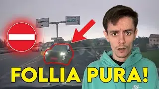 Sempre peggio! | Reaction Bad Driver of Italy