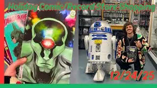 Holiday Comic/Record Shop Vlog! - NINW #14: DC KO, Absolute Martian Manhunter, TMNT + More