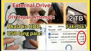 External Drive DIY Repair Attempt