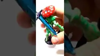 Druid Amanita - handmade from polymer clay #sculptid #clay #plastic #toys #polymerclay  #art