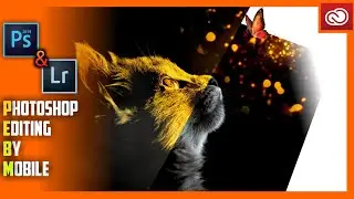 Photoshop editing by mobile | How to create a pic with few numbers of stock image | PR PRO CREATION