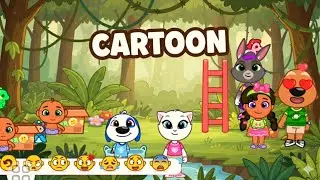 👉 Funny Cartoon Game 🎮 | Talking Tom & Friends | Made for Kids #kidscartoon  #talkingtom 