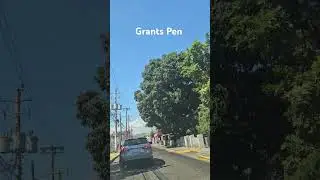 Truck Driving through Grants Pen Jamaica