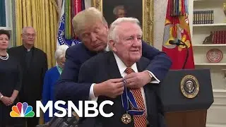 Ed Meese An Unlikely Recipient Of Honor ...Except By Trump | Rachel Maddow | MSNBC