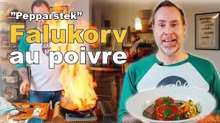 Falukorv Au Poivre | Flamberad | Pepparstek