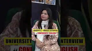 isa Interview: English Confidently Kaise Bolein? 🗣️ (Student Visa Tips 🇵🇰)