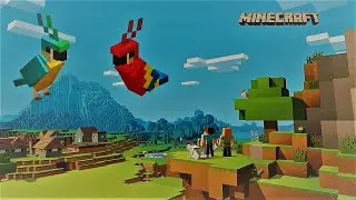 HOW TO BREED PARROTS IN MINECRAFT #minecraft #PK PRO GAMER