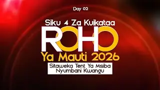 LIVE -MAOMBI YA  KUKATAA ROHO YA MAUTI DAY 03  SESSION 01 MWL.MFINANGA | 28January 2026