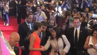 Shailene Woodley y Theo James - Divergente premiere (México D.F)