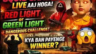 MR INDIAN BOYS is live SQUID GAME challenge khatanak or Dangerous challenge live part 10