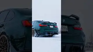 BMW M3 Winter Mode 🔥 Crazy Snow Drive! ❄️ | Ultimate M3 Exhaust, Drift & POV