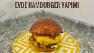 A Dan Z Ye Evde Hamburger Yapımı - Briyoş Hamburger Ekmeği Ve Köftesi Yapımı