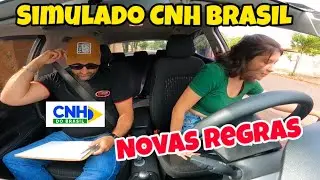 SIMULADO EXAME PRÁTICO DETRAN, CNH BRASIL 2026 VEJA FALTAS!!! #CNHBRASIL #SIMULADODETRAN2026 