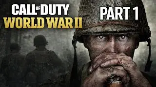 D-Day Invasion Begins (Part 1) | Call of Duty WWII Campaign &ndash; No Commentary | 4K
