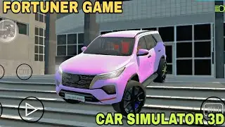 Sidi k upar fortuner 🔥🔥🔥 (tractor simulator 3d ) mahindra fortuner modyfed 