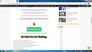Lava Iris 88 S224 Flash File Sp Tool Error And Hang Logo Fixed Firmware Download