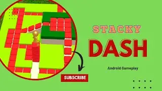 Stacky Dash Game | level 12 , 13 & 14 | best stacky dash game 2022