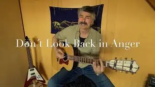 Don&acute;t Look Back in Anger /// Acoustic Cover I Guild BT-258E Deluxe Baritone 8-String-Jumbo-Guitar