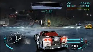 NFS Carbon: Corvette Pursuit Revenge!