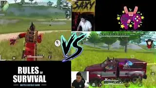 SAXY Vs PRO Teams in Philippines  Rules Of Survival  Rule Highlights  #ros