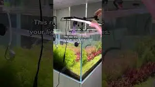 Простое в установке выдвижное крепление для аквариумного светильника