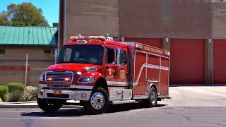 Phoenix Fire Dept. Ladder Tender 12 responding