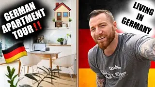 LIVING in GERMANY 🇩🇪 GERMAN APARTMENT TOUR 🏠