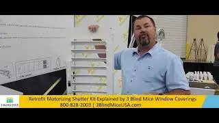Transform Your Shutters with Motorized Retrofits by 3 Blind Mice Window  Coverings