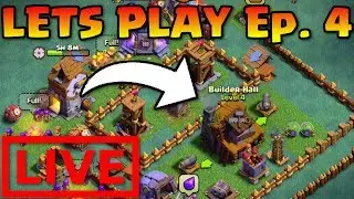 MY FIRST LOOK AT BH4!! - Live Stream (Trying New Baby Dragon + Bomber) - Builder Hall 4 - CoC