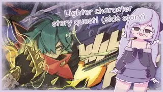 💜VOICE ACTING LIGHTER CHARACTER STORY QUEST EPILOGUE! PUNCHING INTO THE SUNSET! 💜💮 Vtuber!