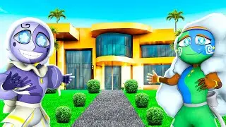 Lunar and Earth BUILD their DREAM ROOM in SIMS 4
