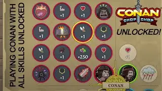 Conan Chop Chop - Conan Fully Loaded - All Skills - PS4