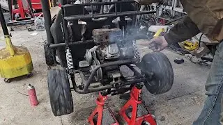 Can we Resurrect a Free Broken Coleman KT196 Go Kart?