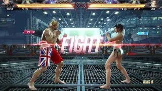 TEKKEN 8 - Стив против Джуна