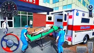 Flying City Ambulance Rescue Simulator 2020 - Emergency Policeman Drive #01 - Best Android GamePlay
