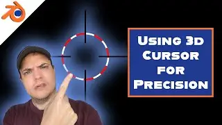 Blender Tutorial: Move to an EXACT Distance Using the 3D Cursor (The Pro Method)