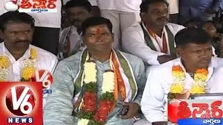 MLA Chinna Reddy hunger strike, demands to make Wanaparthy as Telangana distrcit - Teenmaar News