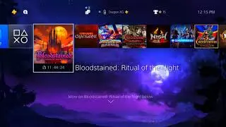 Night Storm HIQ dynamic theme ps4