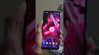 ASUS ROG 3 Live Wallpaper Animation with Air Triggers Combo[X-MODE ACTIVATED]- I seriously Love it🔥