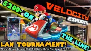Velocity Esports Mario Kart 8 Deluxe LAN Tournament! #1