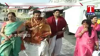Minister KTR Wife Shailima Visits Tirumala | T News live Telugu