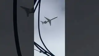 Md-80 world Atlantic silver takeoff in Miami