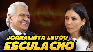 🔥AMANDA KLEIN &eacute; TRATORADA em DEBATE com RONALDO CAIADO