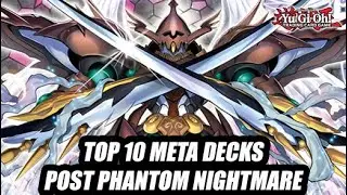 Top 10 Meta Decks Post Phantom Nightmare