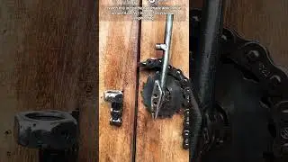 Unique Handmade Door Lock.