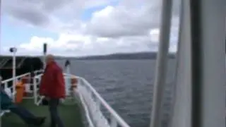 Onboard MV Loch Tarbert enroute Lochranza-Claonaig